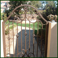 Wrought Iron Driveway Vacaville